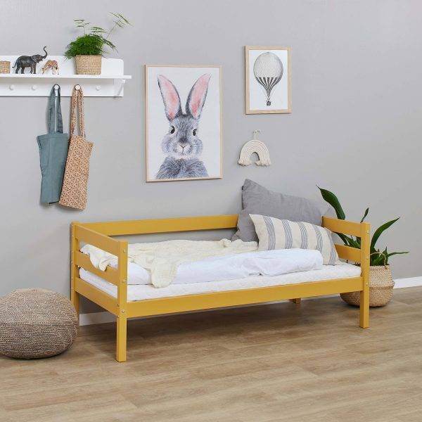 Hoppekids ECO Comfort junior bed 70x160 cm, Autumn Yellow - Afbeelding 2