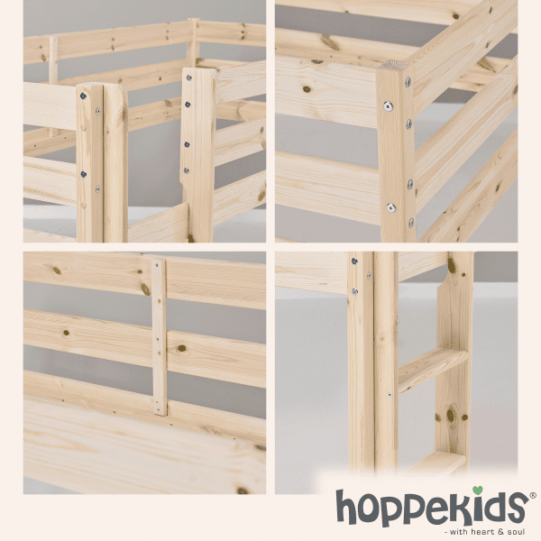 ECO Comfort halfhoogslaper 90x200cm Naturel - Afbeelding 7