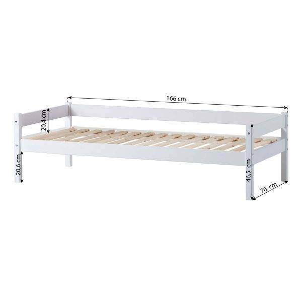 ECO Comfort stapelbed 90x200 cm met lattenbodem, Dove grey - Afbeelding 4