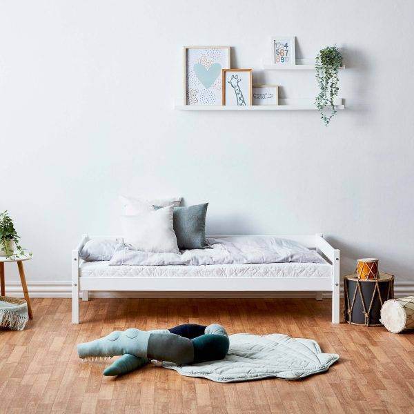 ECO Comfort stapelbed 90x200 cm met lattenbodem, Dove grey - Afbeelding 2