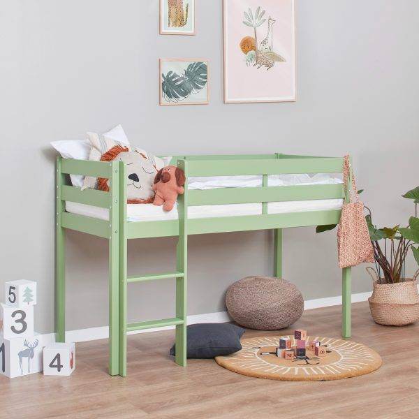 ECO Comfort halfhoogslaper 90x200cm Pale Green - Afbeelding 3