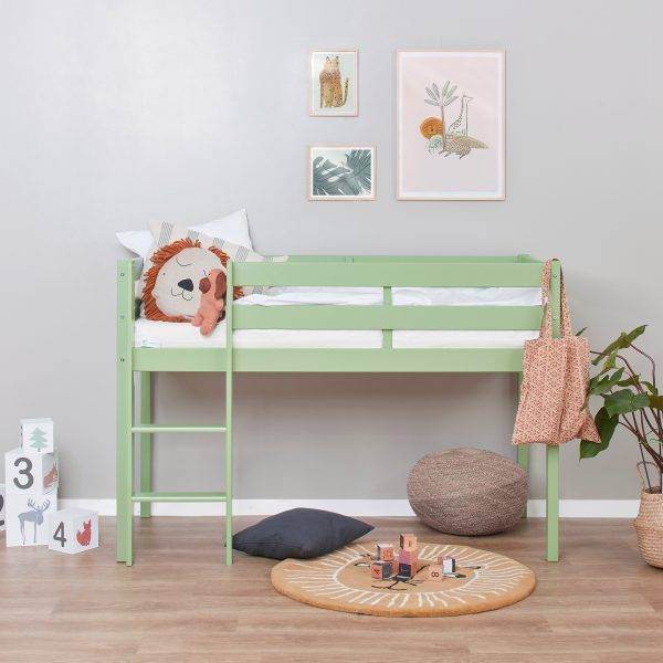 ECO Comfort halfhoogslaper 90x200cm Pale Green - Afbeelding 2