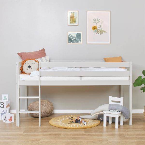 ECO Comfort halfhoogslaper 90x200cm Dove Grey - Afbeelding 3