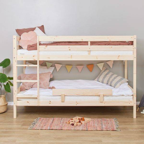 ECO Comfort stapelbed 90x200 cm met lattenbodem, Naturel - Afbeelding 4