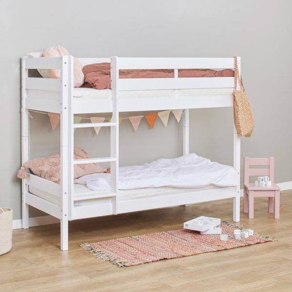 ECO Comfort stapelbed 70x160 cm met lattenbodem, Wit - Afbeelding 3