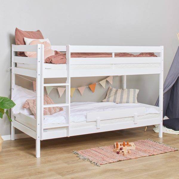 ECO Comfort stapelbed 90x200 cm met lattenbodem, Wit - Afbeelding 4