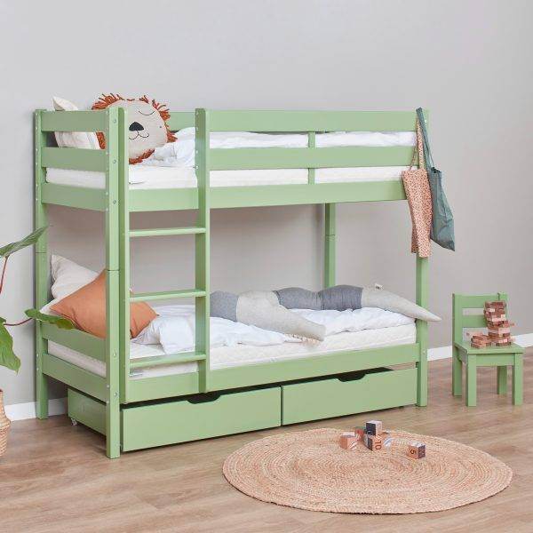 ECO Comfort stapelbed 90x200 cm met lattenbodem, Wit - Afbeelding 6