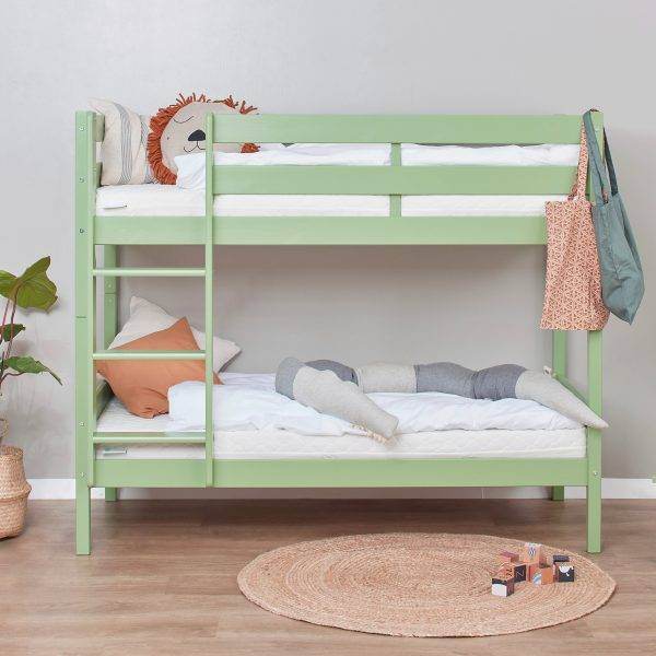 ECO Comfort stapelbed 90x200 cm met lattenbodem, Wit - Afbeelding 2