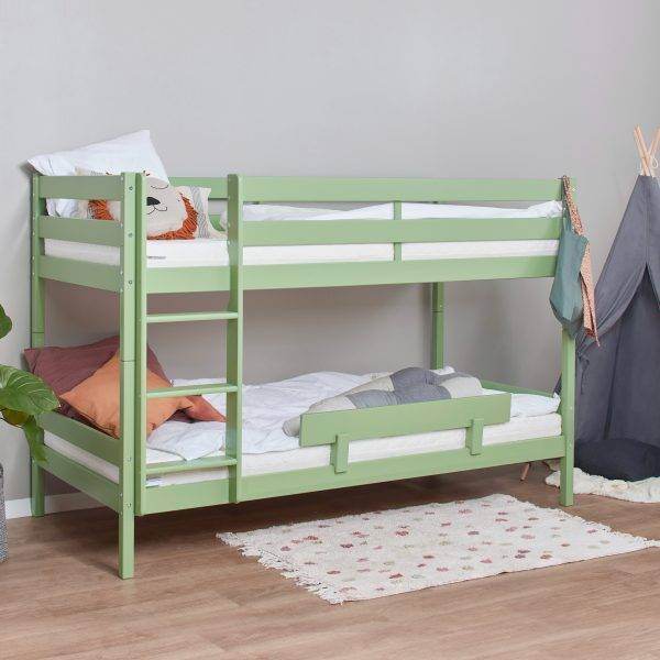 ECO Comfort stapelbed 90x200 cm met lattenbodem, Pale Green - Afbeelding 4