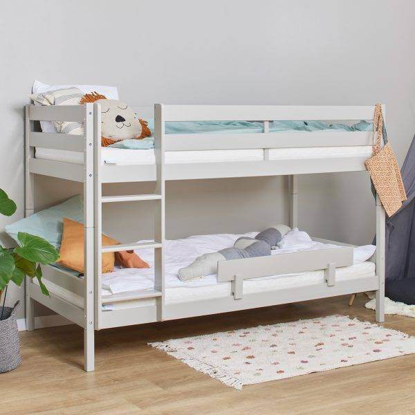 ECO Comfort stapelbed 90x200 cm met lattenbodem, Dove Grey - Afbeelding 4