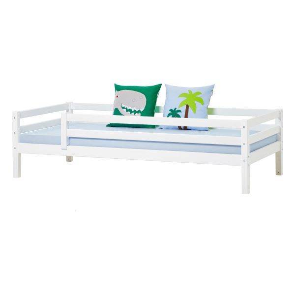 Hoppekids ECO Luxury junior bed met 3/4 bedhekje 90x200 cm, Flexibel lattenbodem, Wit - Afbeelding 3