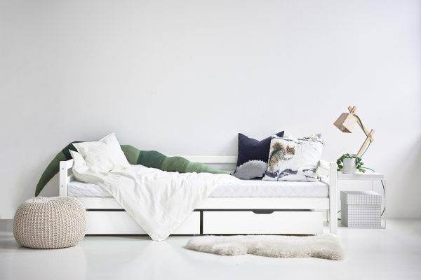 Hoppekids ECO Luxury ladekast voor 70x190 cm en 90x200 cm bedden, Wit - Afbeelding 2