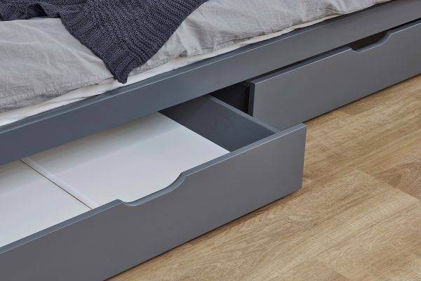 Hoppekids ECO Luxury ladekast voor 70x190 cm en 90x200 cm bedden, Smoked Pearl - Afbeelding 3