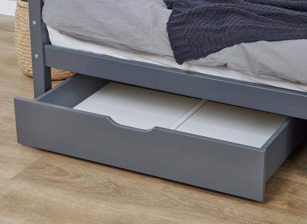 Hoppekids ECO Luxury ladekast voor 70x190 cm en 90x200 cm bedden, Smoked Pearl - Afbeelding 7