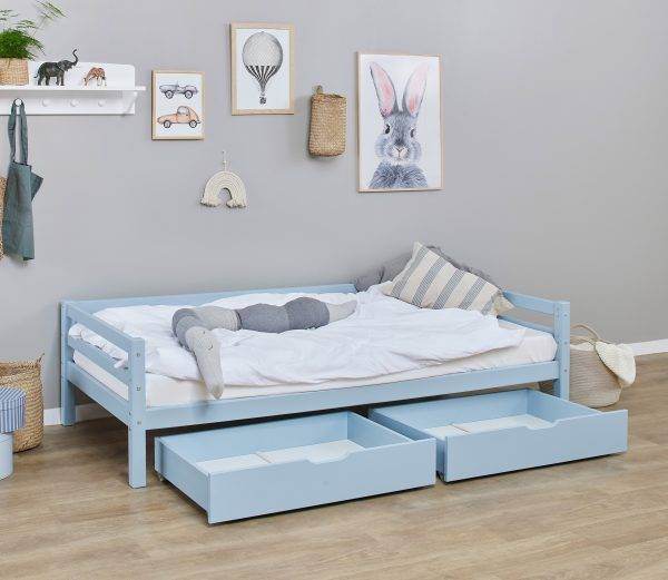 Hoppekids ECO Luxury ladekast voor 70x190 cm en 90x200 cm bedden, Dream Blue - Afbeelding 7