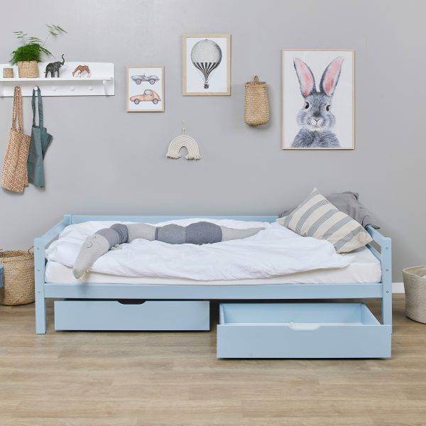 Hoppekids ECO Luxury ladekast voor 70x190 cm en 90x200 cm bedden, Dream Blue - Afbeelding 6
