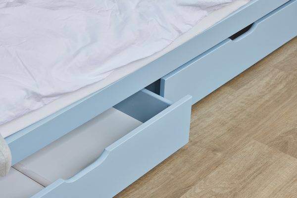 Hoppekids ECO Luxury ladekast voor 70x190 cm en 90x200 cm bedden, Dream Blue - Afbeelding 5