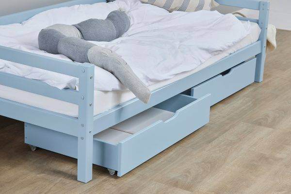 Hoppekids ECO Luxury ladekast voor 70x190 cm en 90x200 cm bedden, Dream Blue - Afbeelding 3