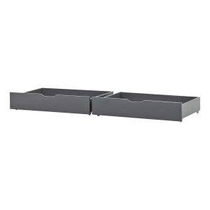 Hoppekids ECO Luxury ladekast voor 70x190 cm en 90x200 cm bedden, Smoked Pearl