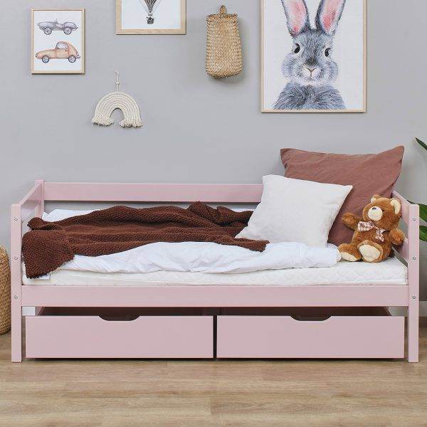 Hoppekids ECO Comfort lade set voor 70x160 cm, Pale Rose - Afbeelding 11