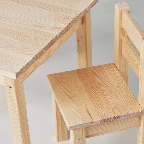 Hoppekids MADS kinderstoel, Natuurhout - Afbeelding 6