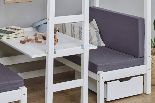 Hoppekids lade op wieltjes, Wit - Afbeelding 3