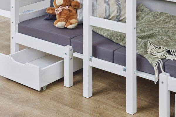 Hoppekids lade op wieltjes, Wit - Afbeelding 5