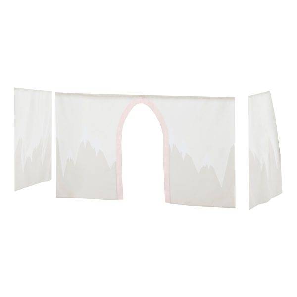 Hoppekids Winter Wonderland gordijn voor halfhoog en stapelbed 70x160 cm