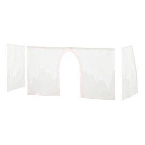 Hoppekids Winter Wonderland gordijn voor halfhoog en stapelbed 90x200 cm