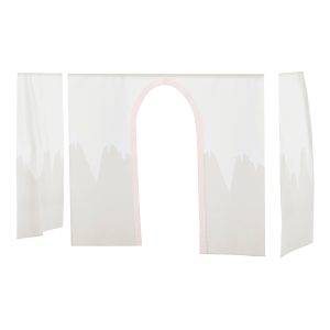 Hoppekids Winter Wonderland gordijn voor halfhoog bed 70x160 cm