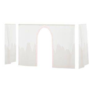 Hoppekids Winter Wonderland gordijn voor halfhoog bed 90x200 cm