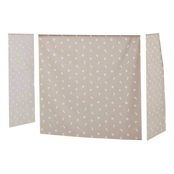 Hoppekids Huisdierengordijn voor halfhoog bed 70x160 cm