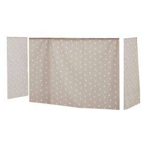 Hoppekids Pets gordijn voor halfhoog bed 90x200 cm