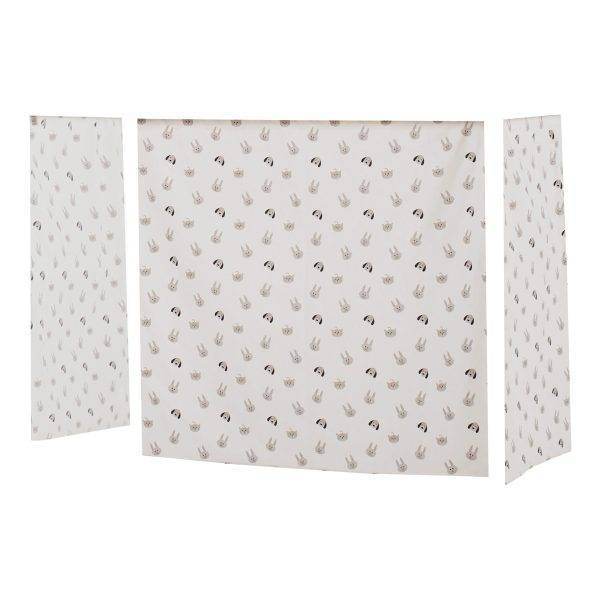 Hoppekids Pets gordijn voor halfhoog bed 70x160 cm