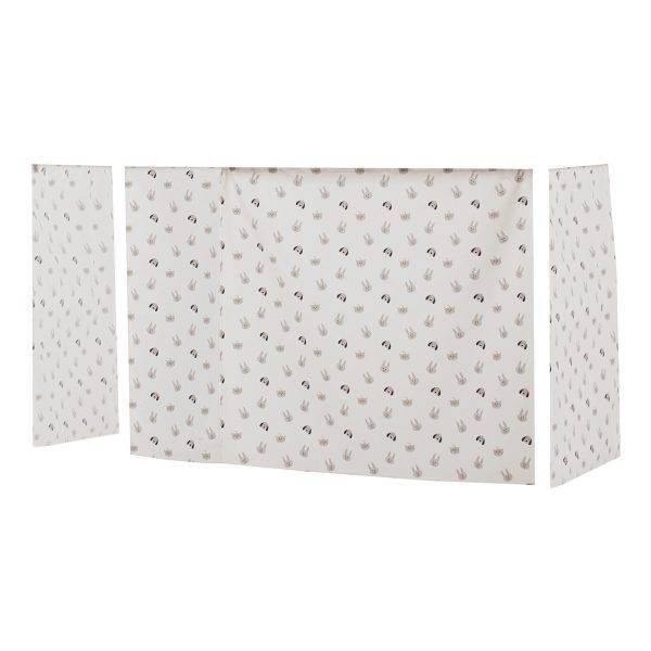 Hoppekids Pets gordijn voor halfhoog bed 90x200 cm