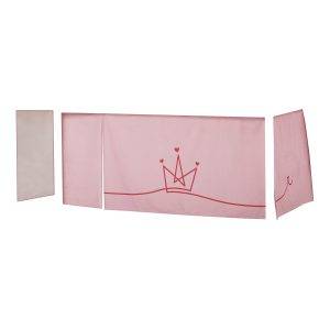 Hoppekids Prinses gordijn voor halfhoog en stapelbed 90x200 cm