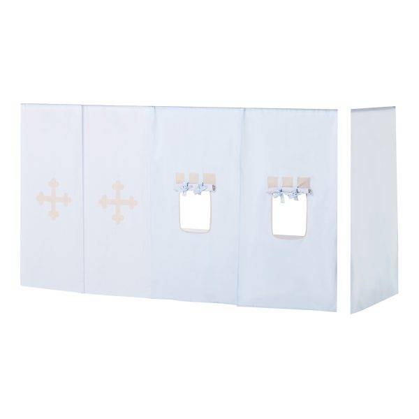 Hoppekids Sprookjesridder gordijn voor halfhoogslaper 90x200 cm