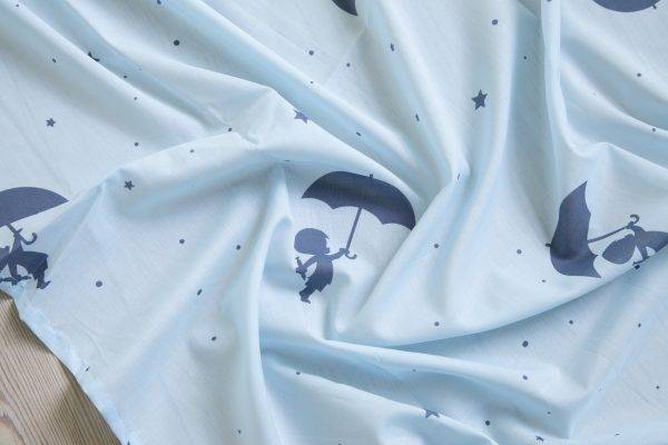 Hoppekids Ole Lukoie gordijn voor halfhoog bed, Blauw - Afbeelding 6