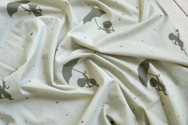 Hoppekids Ole Lukoie gordijn voor halfhoog bed, Groen - Afbeelding 6