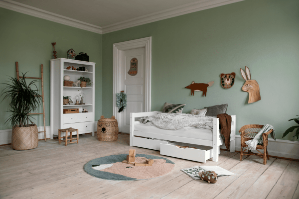 Hoppekids ECO Luxury juniorbed met rugleuning 70x160 cm, Wit - Afbeelding 7