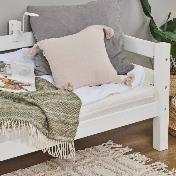 Hoppekids ECO Luxury juniorbed met rugleuning 70x160 cm, Wit - Afbeelding 4