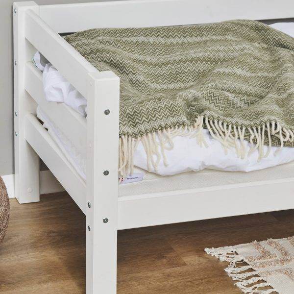 Hoppekids ECO Luxury juniorbed met rugleuning 70x160 cm, Wit - Afbeelding 5
