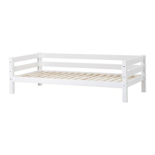 Hoppekids ECO Luxury juniorbed met rugleuning 90x200 cm, Wit