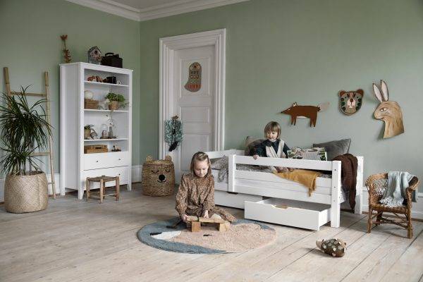 Hoppekids ECO Luxury juniorbed met 3/4 bedhekje 70x160 cm, Wit - Afbeelding 6
