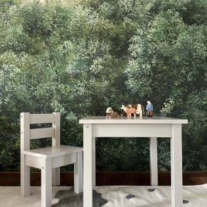 MADS kinder set 1 tafel/1 stoel, Dove grey