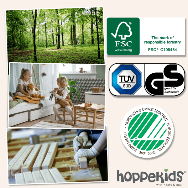 ECO Comfort halfhoogslaper 90x200cm Naturel - Afbeelding 11