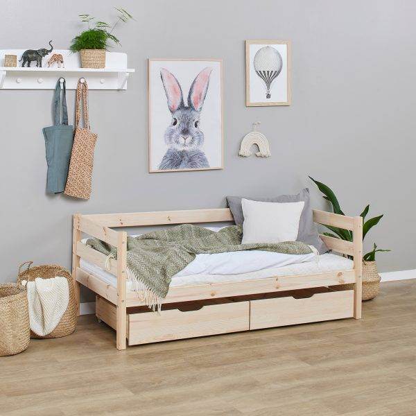 Hoppekids ECO Comfort lade set voor 70x160 cm, Naturel - Afbeelding 4
