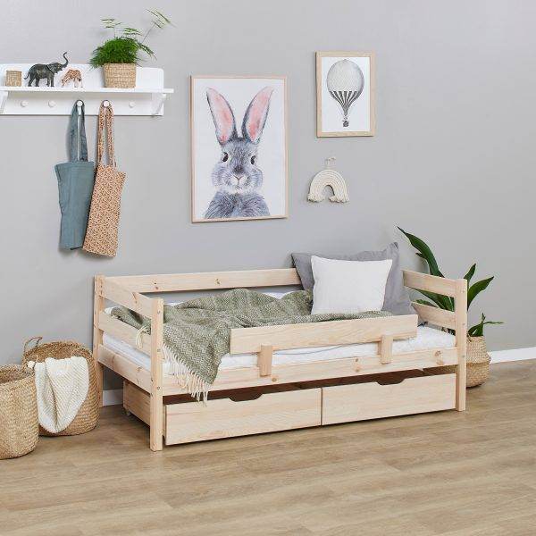 Hoppekids ECO Comfort bedhekje, Natuurlijk Hout - Afbeelding 3