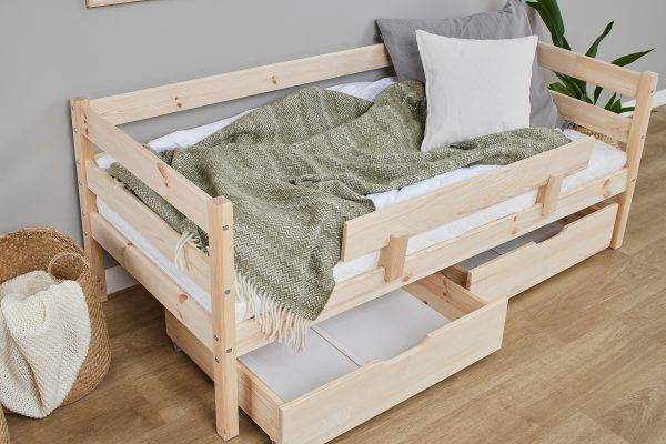 Hoppekids ECO Comfort lade set voor 70x160 cm, Naturel - Afbeelding 5
