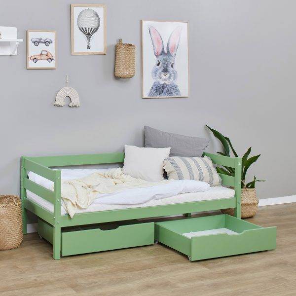Hoppekids ECO Comfort lade set voor 70x160 cm, Pale Green - Afbeelding 7